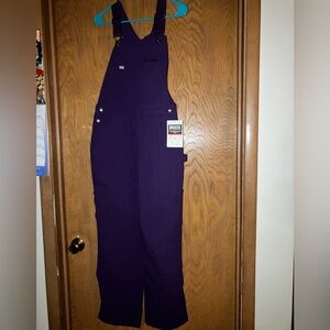 NWT Duluth heirloom gardening overalls, size S/29”